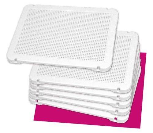 PLACA BLANCA PARA MOSAICOS DE 31X21cm