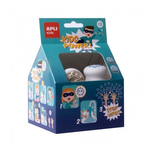 JUEGO EDUC. APLI TAMPONES STOP VIRUS 2 u