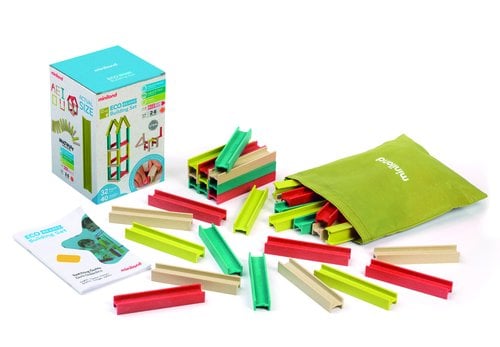 JUEGO ED.MINILAND ECO BEAMS BUILDING SET