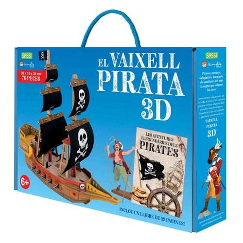 PUZZLE MANOLITO B. VAIXELL PIRATA 3D - C