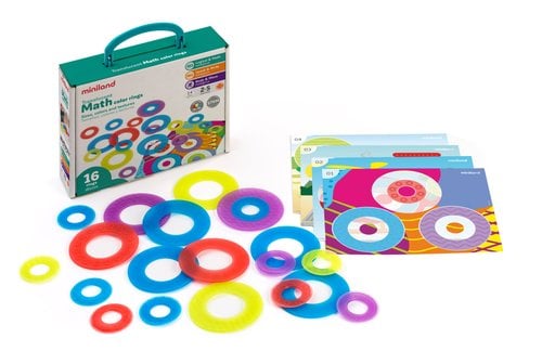 JUEGO ED.MINILAND TRANS.MATH COLOR RINGS