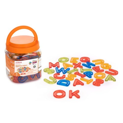 JUEGO ED.MINILAND TRANS.LETRAS MAYUSCULA