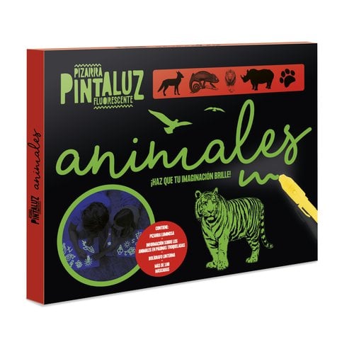 JGO.IMAGILAND PIZARRA PINTALUZ ANIMALES