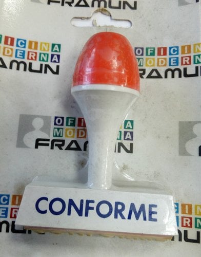 " SF-8 SELLO MANUAL ""CONFORME"""