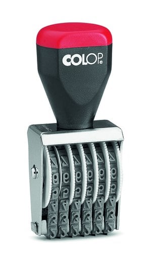 NUMERADOR MANUAL COLOP 04006(4mm/6bd