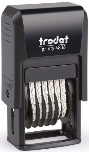 NUMERADOR e.A. TRODAT 4836 (3.8 mm. 6 b