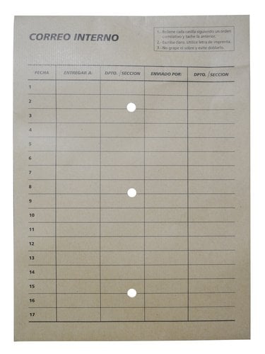 CORREO INT. 260/120 BOLSA SAM 260x360 KRAFT 120g