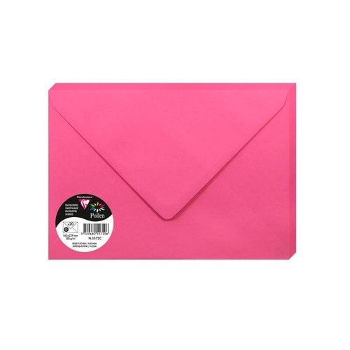 SOBRE CLAIREFONTAINE 162x229 FUCSIA P/20