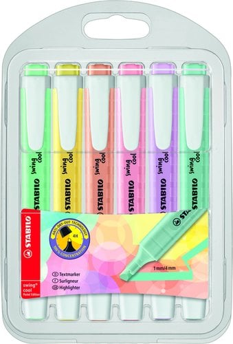 ROTUL.FLUOR STAB.SWING COOL PASTEL P/6