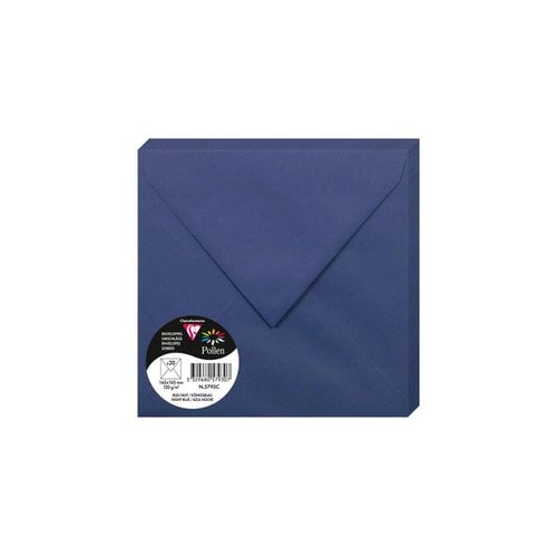 SOBRE CLAIREFONTAINE 165x165 AZUL P/20