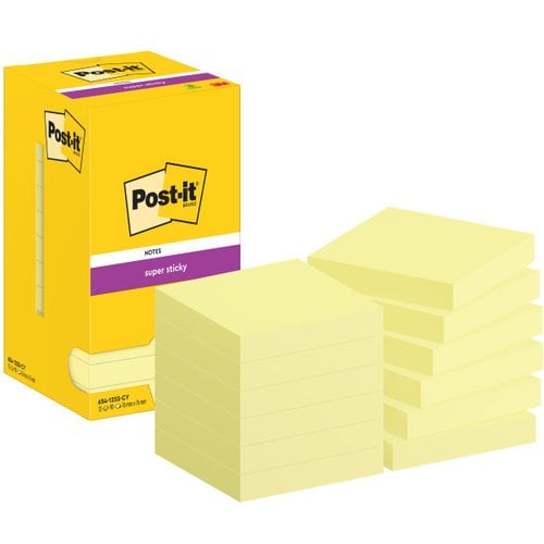TACO NOTAS POST-IT 654 90hj. 76X76 ST