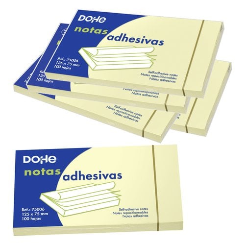 TACO NOTAS DOHE 75 x 125 AMARILLO