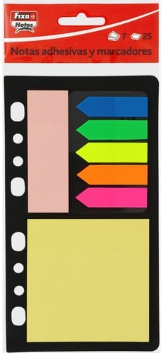 TACO NOTAS+BANDERITAS PACK DE 7 pz