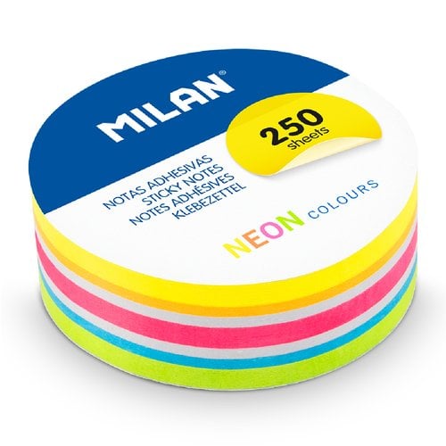NOTAS ADHESIVAS MILAN 250h Ø 67 NEON