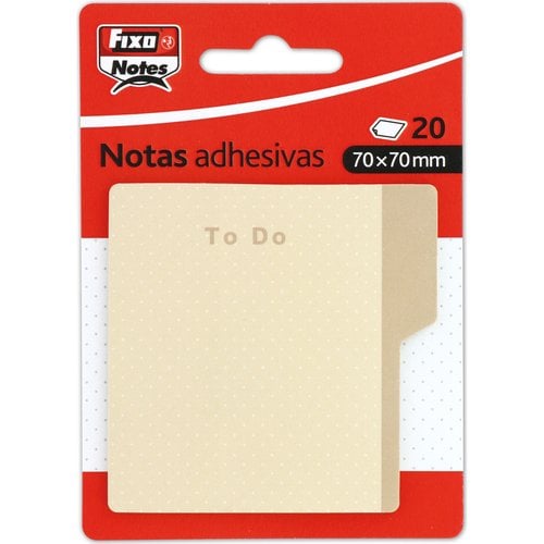 TACO NOTAS FIXO 20h 70x70 PUNTOS