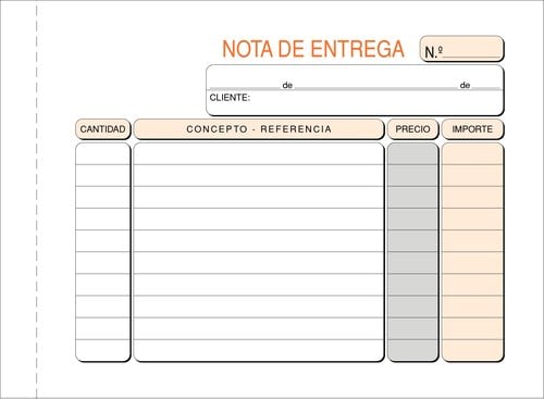 TALONARIO ENTREGAS 8º APAISADO LOAN