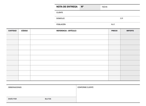 TALONARIO ENTREGA APLI A-49 4º APDO DUP