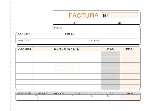 TALON. CAT. FACTURAS 8º APDO TRIPLI LOAN