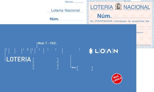 TALON. CAT. LOTERIA DOS TINTAS LOAN