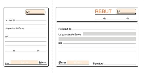 TALON. CAT. RECIBOS LOAN