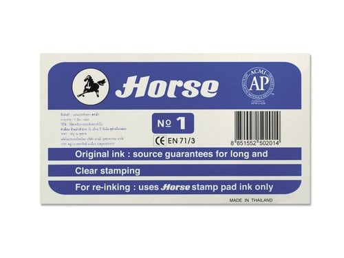 TAMPON HORSE Nº1 AZUL