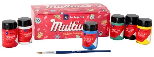 PINTURA LX.PAJARITA 35 ml ESTUCHE de 6