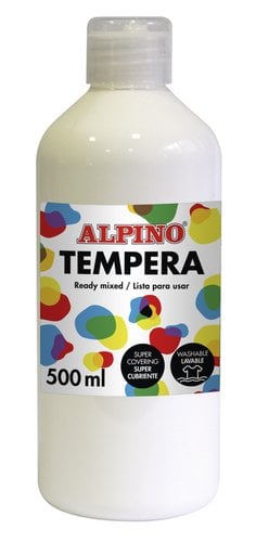 TEMPERA ALPINO LIQ. 500 ml BLANCO