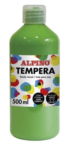 TEMPERA ALPINO LIQ. 500 ml VERDE CLARO
