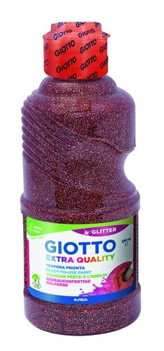 TEMPERA GIOTTO LIQ.GLITTER 250 ml BRONC