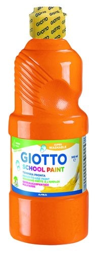 TEMPERA GIOTTO LAVAB.LIQ.500 ml NARANJA