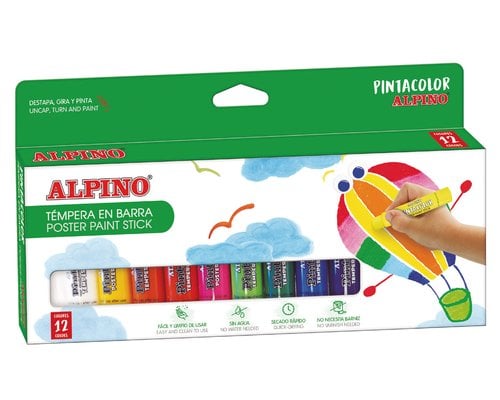 TEMPERA ALPINO SOLIDA PINTAC. C/12