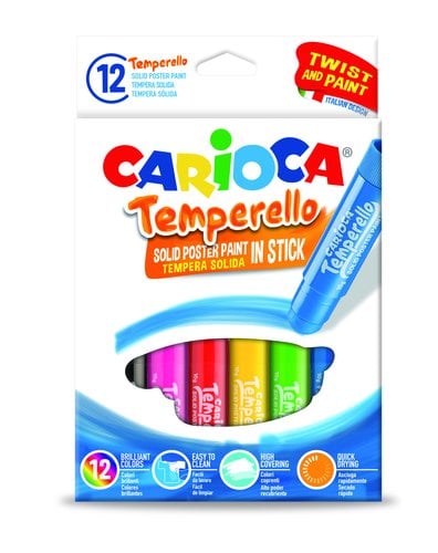 TEMPERA CARIOCA TEMPERELLO POCKET C/12