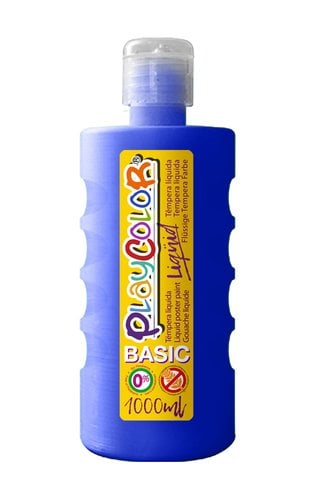 TEMPERA PLAYCOLOR LIQ. 1000 ml AZUL OSCU