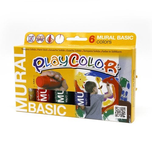 TEMPERA PLAYCOLOR MURAL C/6