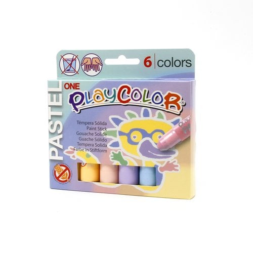 TEMPERA PLAYCOLOR PASTEL ONE C/6