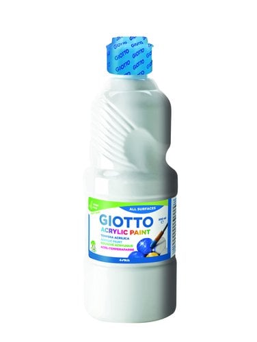 TEMPERA GIOTTO ACRIL 500 ml BLANCO
