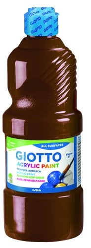 TEMPERA GIOTTO ACRIL 500 ml MARRON