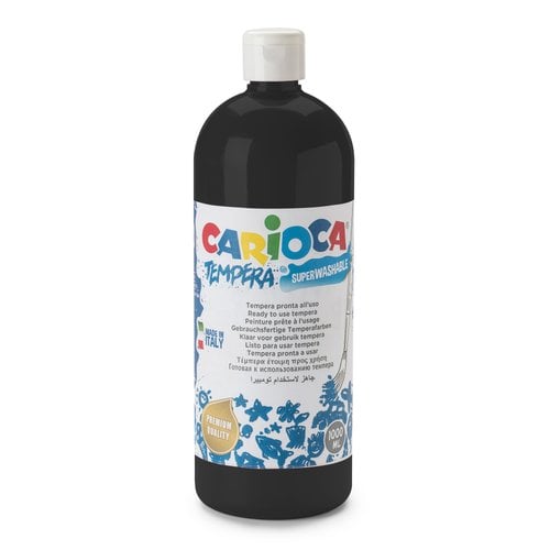 TEMPERA CARIOCA LIQ.1000 ml NEGRO