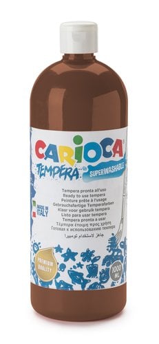 TEMPERA CARIOCA LIQ.1000 ml MARRON