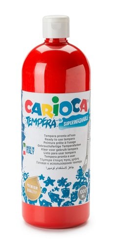 TEMPERA CARIOCA LIQ.1000 ml ROJO