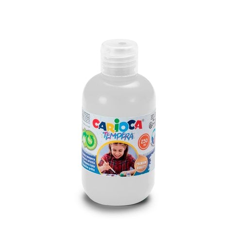 TEMPERA CARIOCA LIQ.250 ml BLANCO