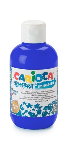 TEMPERA CARIOCA LIQ.250 ml AZUL OSCURO