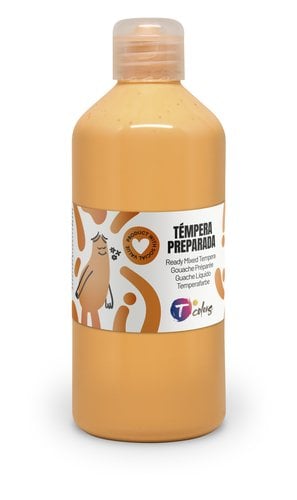 TEMPERA TCOLORS LIQ.500 ml CARNE