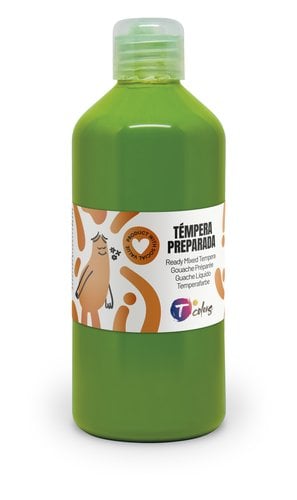 TEMPERA TCOLORS LIQ.500 ml VERDE
