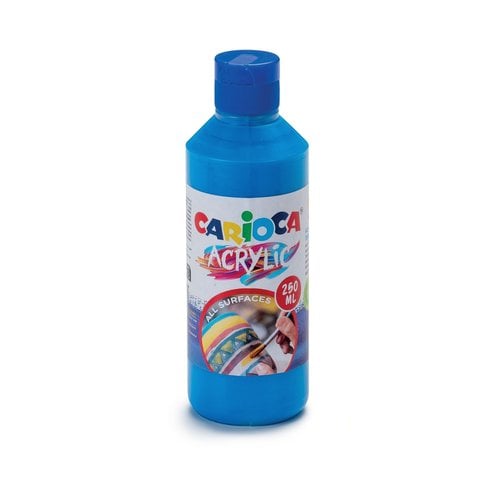 TEMPERA CARIOCA ACR.LIQ.250ml AZUL