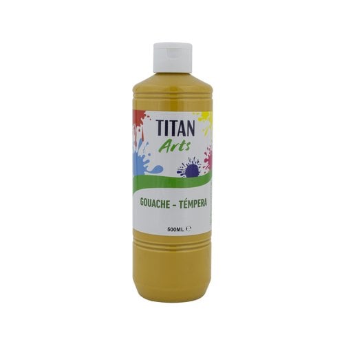 TEMPERA TITAN AC ESC.500ml OCRE