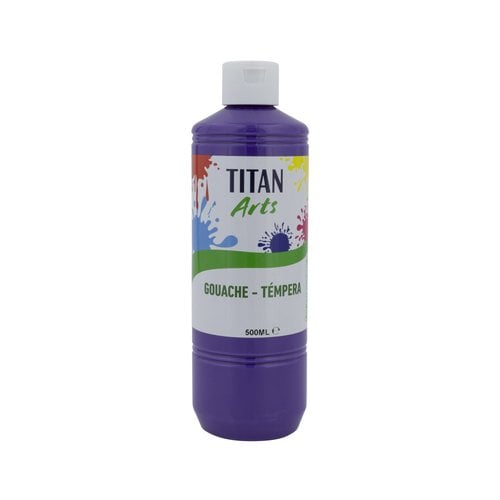 TEMPERA TITAN AC ESC.500ml VIOLETA