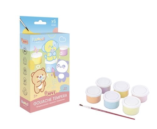TEMPERA JOVI KAWAII 35 ml ESTUCHE 6