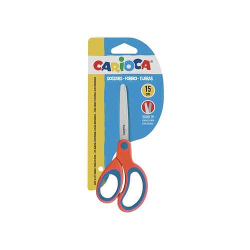 TIJERAS CARIOCA 15 cm BLISTER de 1