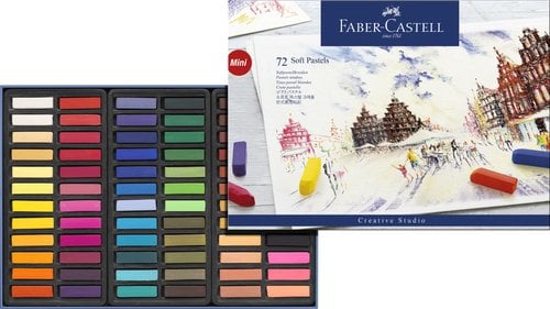 TIZA GOLDFABER PASTEL BLANDO MINI C/72
